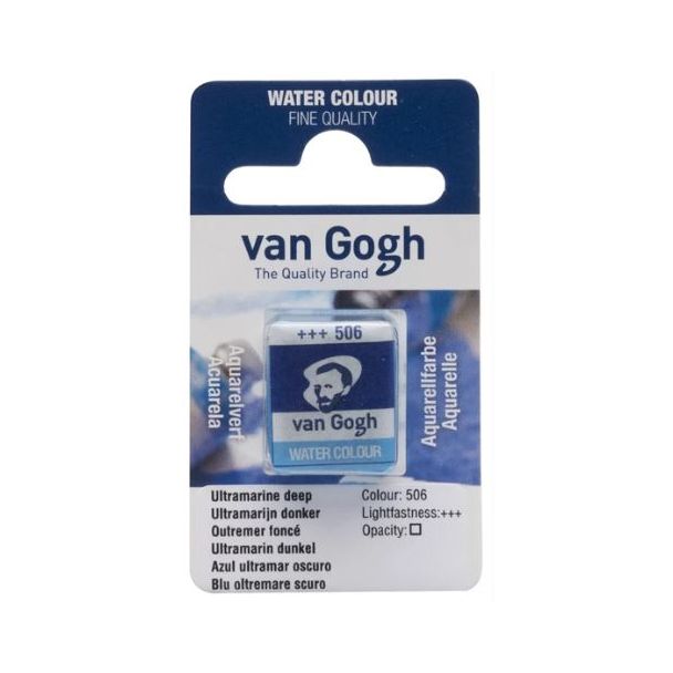 PASTILLA ACUARELA  AZUL ULTRAMAR OSCURO VAN GOGH 20865060