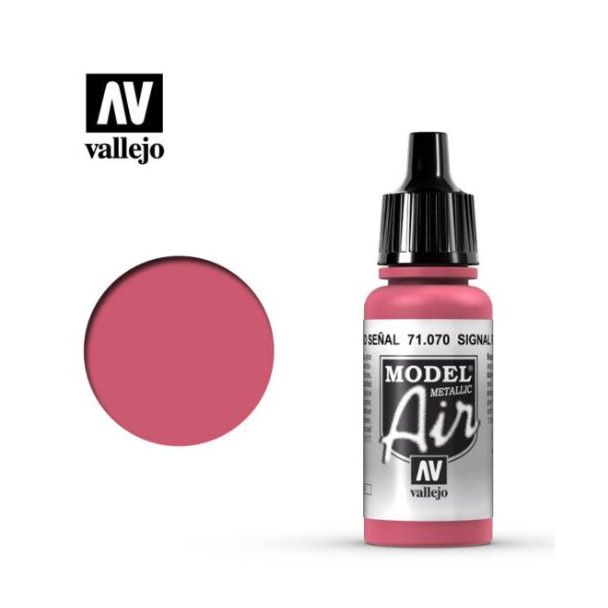 MODEL AIR ROJO SEÑAL (METALIZADO) 17ML VALLEJO 71.070