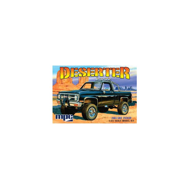 MPC GMC PICKUP 1984 BLACK 1:25 DISMOER 470848
