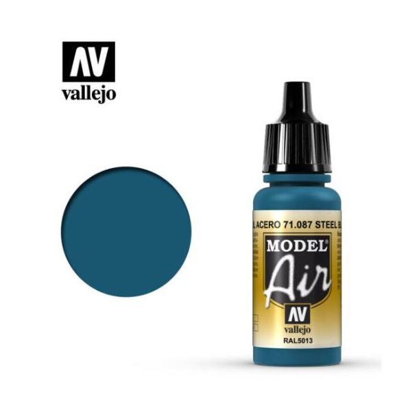 MODEL AIR AZUL ACERO 17ML VALLEJO 71.087