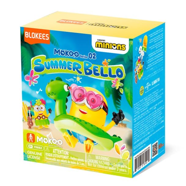 MINIONS SERIE 02 CAJA SORPRESA – FIGURA SORPRESA PARA MONTAR | MINIONS COLECCIONABLES BLOKEES 41275662