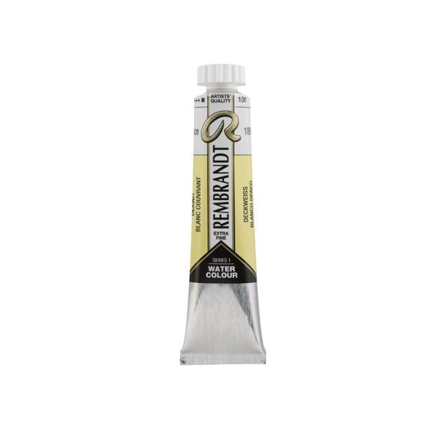 Acuarela Tubo 20 ML BLANCO EXTRA OPACO REMBRANDT 05041060
