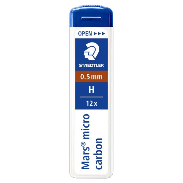 MINAS MARS MICRO CARBON 0,5MM H STAEDTLER 250 05-H