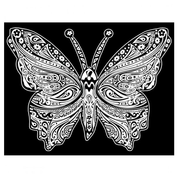Cuadro De Terciopelo Para Colorear Con Mandala Floral, Pintura Por Números, Kit De Arte Relajante