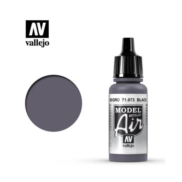 MODEL AIR NEGRO (METALIZADO) 17ML VALLEJO 71.073