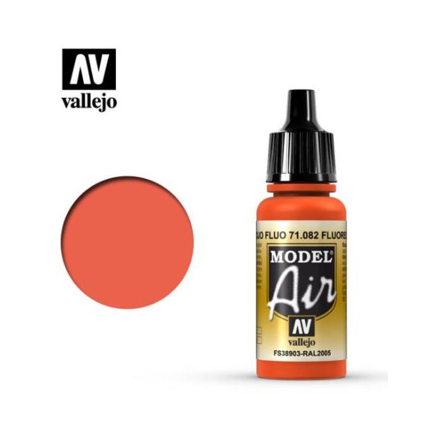MODEL AIR ROJO FLUORESCENTE 17ML VALLEJO 71.082