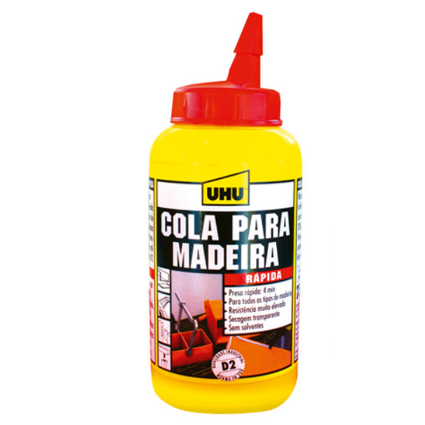 BOTE DE COLA DE MADERA RAPIDA (D2) 250GR UHU 6304148