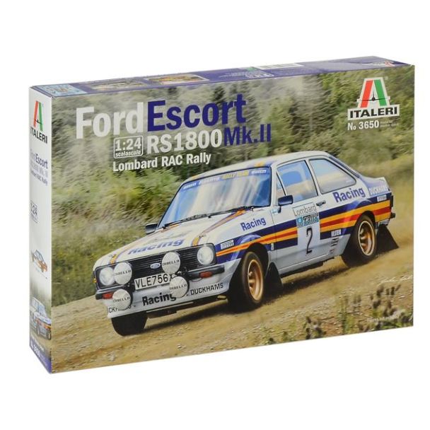 ITALERI FORD ESCORT RS1800 MK.II RALLY 1:24 – MAQUETA DE COCHE PARA MONTAR | 3650