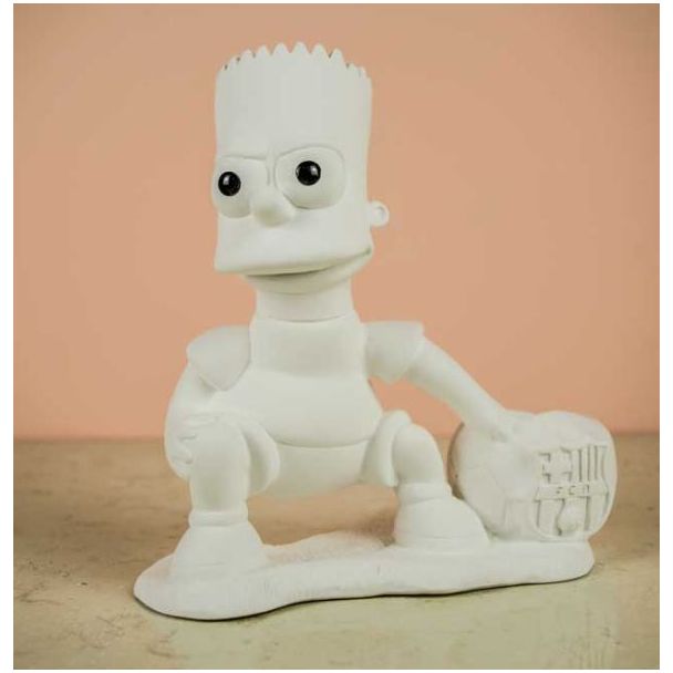 BART BARCELONA 20X19CM DE YESO 4701