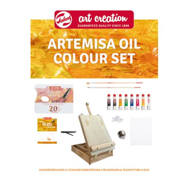 SET DE OLEO CON CAJA/CABALLETE ARTEMISA ART CREATION 9020122M