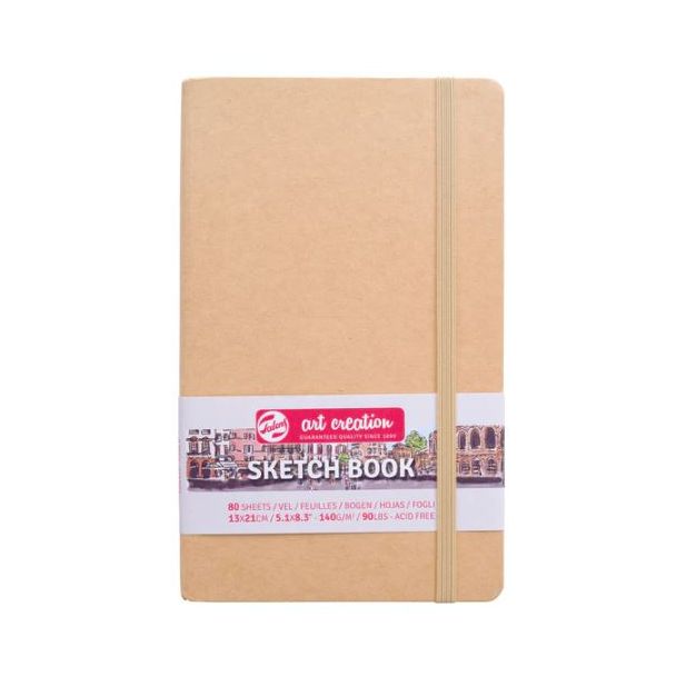 SKETCH BOOK KRAFT BLOC DE 13X21CM CON 80 HOJAS DE 140GR ART CREATION 9314432M