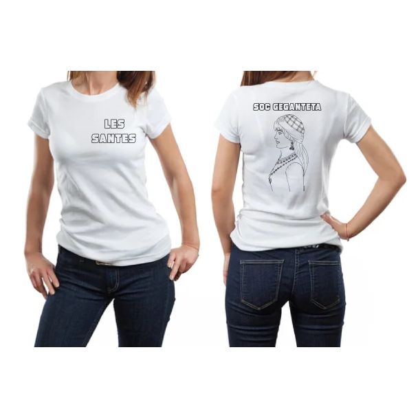 CAMISETA "LES SANTES" TONETA TALLA XL