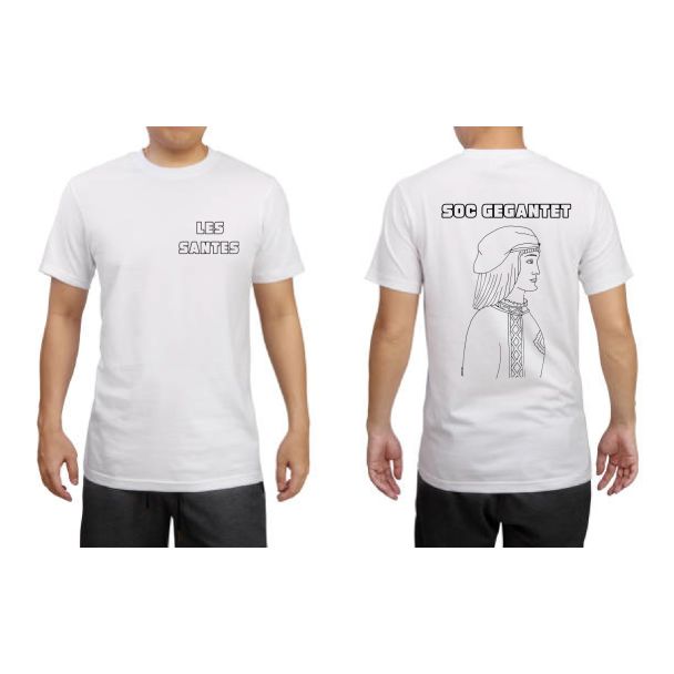 CAMISETA "LES SANTES" MANELÓ TALLA L