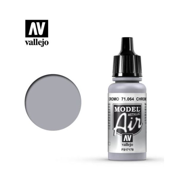 MODEL AIR CROMO (METALIZADO) 17ML VALLEJO 71.064