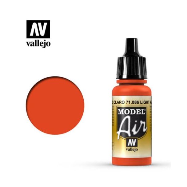 MODEL AIR ROJO CLARO 17ML VALLEJO 71.086